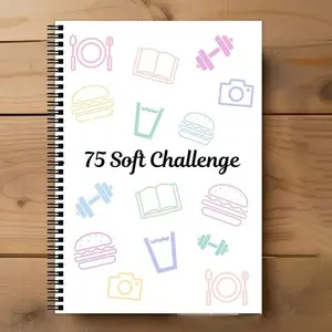 75 Soft Challenge Tracking Planner, Comprehensive Guide Covering Full Process, Essential Tool for Your Challenge Journey