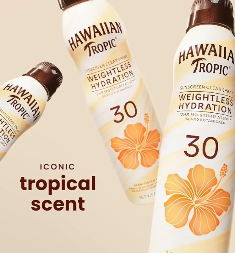 Hawaiian Tropic weightless hydration SPF 30 - 6 OZ