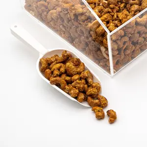 Caramel Cashews - Sweet and Crunchy Cashew Covered in Caramel - 4 oz & 8 oz & 1 lb Nuts Bag Snack Natural