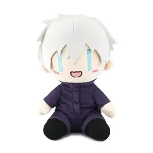 Anime Jujutsu Kaisen Plush Doll Gojo Satoru Yuji Itadori Megumi Fushiguro Figure Toys Collection Gift