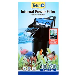 Tetra Whisper Internal Filter 10 to 20 Gallons, with Air Pump, for Aquariums