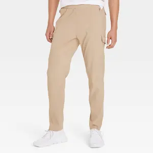 Men's DWR Pants - All In Motion Khaki L