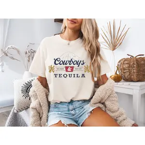 Cowboys and Tequila Graphic Tee