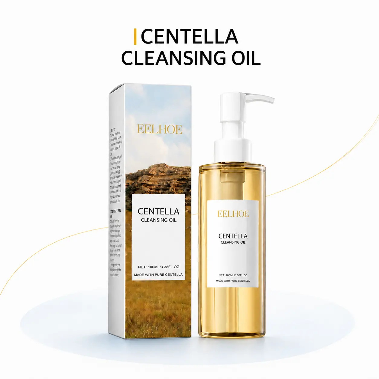 Snowflake Gentle Makeup Remover Oil - Face, Lip & Eye Cleanser with Refreshing, Effective Removal Properties