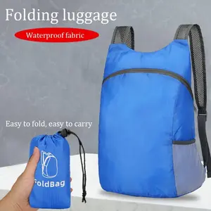 Ultralight Folding Backpack Waterproof Hiking Backpack Outdoor Travel Bag Backpack Men and Women Folding Bag for Outdoor, Hiking, Camping, Rock Climbing