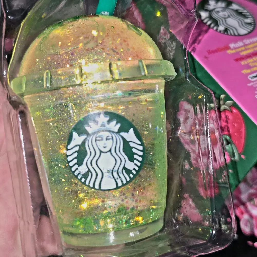 Star-buck Inspired Lovely Sugar Glitter Squishy Cup cute