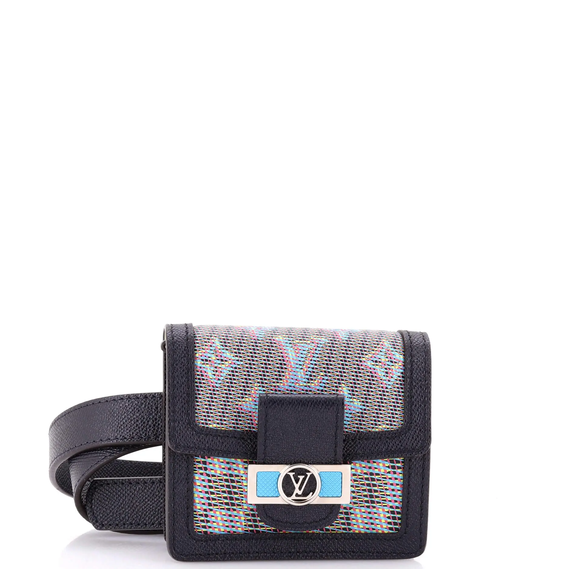Pre-owned Louis Vuitton material Belt bags Dauphine Bumbag Damier Monogram LV Pop Canvas BB by Rebag