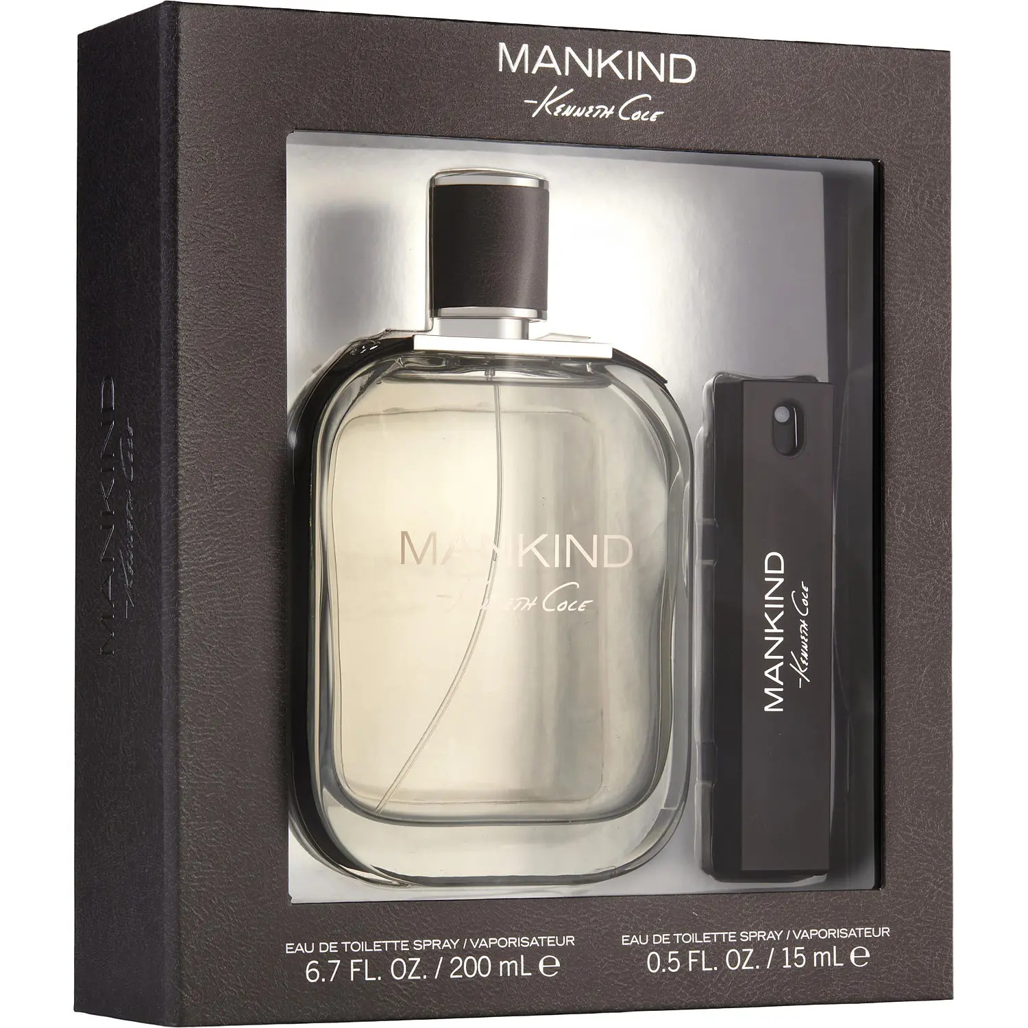 Kenneth Cole Mankind Set-Edt Spray 6.7 Oz & Edt Spray 0.5 Oz For Men