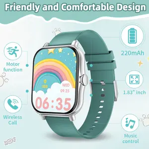 SIMSONLAB Multifunctional Kid's Smart Watch, Sports Tracking, Wireless Calling, Remote Photography, Music Player, Calculator, Alarm, Perfect Gift