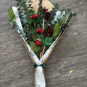 Winter Eucalyptus and Flax