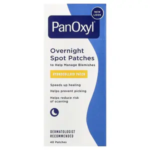 PanOxyl Overnight Spot Patches, 40 Patches