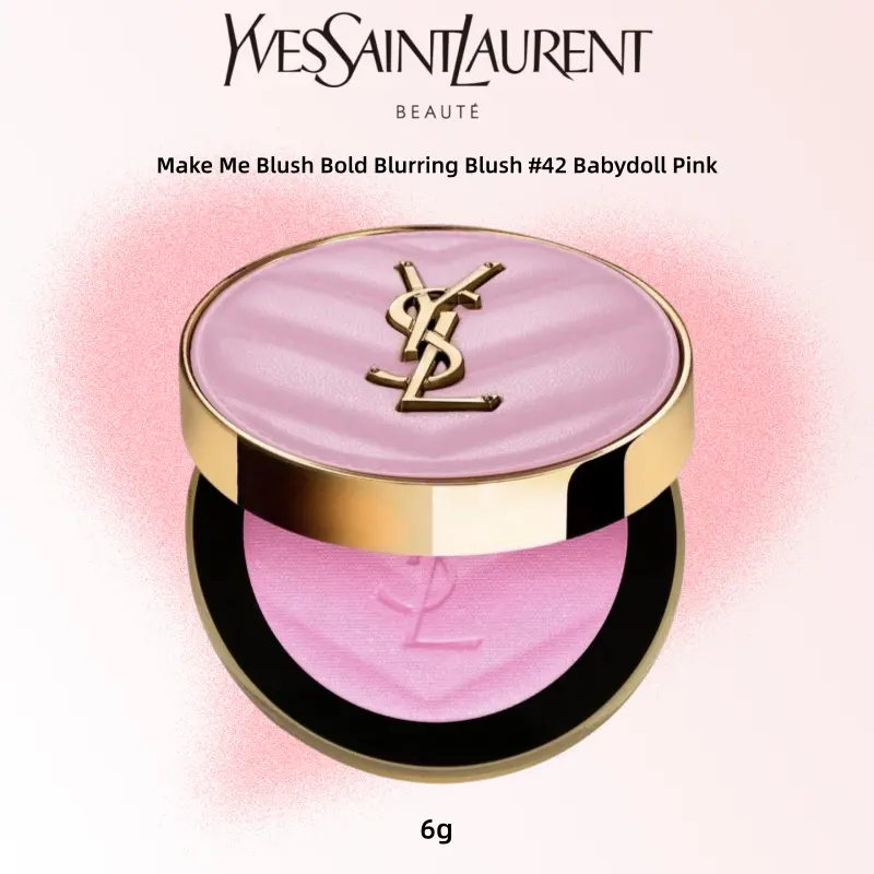 Yves Saint Laurent Make Me Blush Bold Blurring Blush #42 Babydoll Pink 6g - Luxurious Makeup for a Flawless Complexion