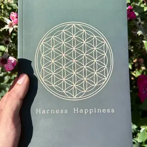 Harness Happiness | Gratitude Journal | 12 Week Mental Health Course | 5 Minute Daily Journal | 120 Mindfulness Exercises | Affirmations For Peace, Positivity & Purpose