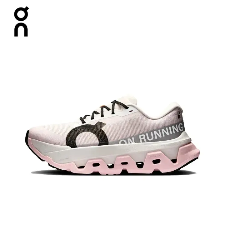 On Cloudmonster 3 Hyper Ivory Peony Unisex Running Sneakers