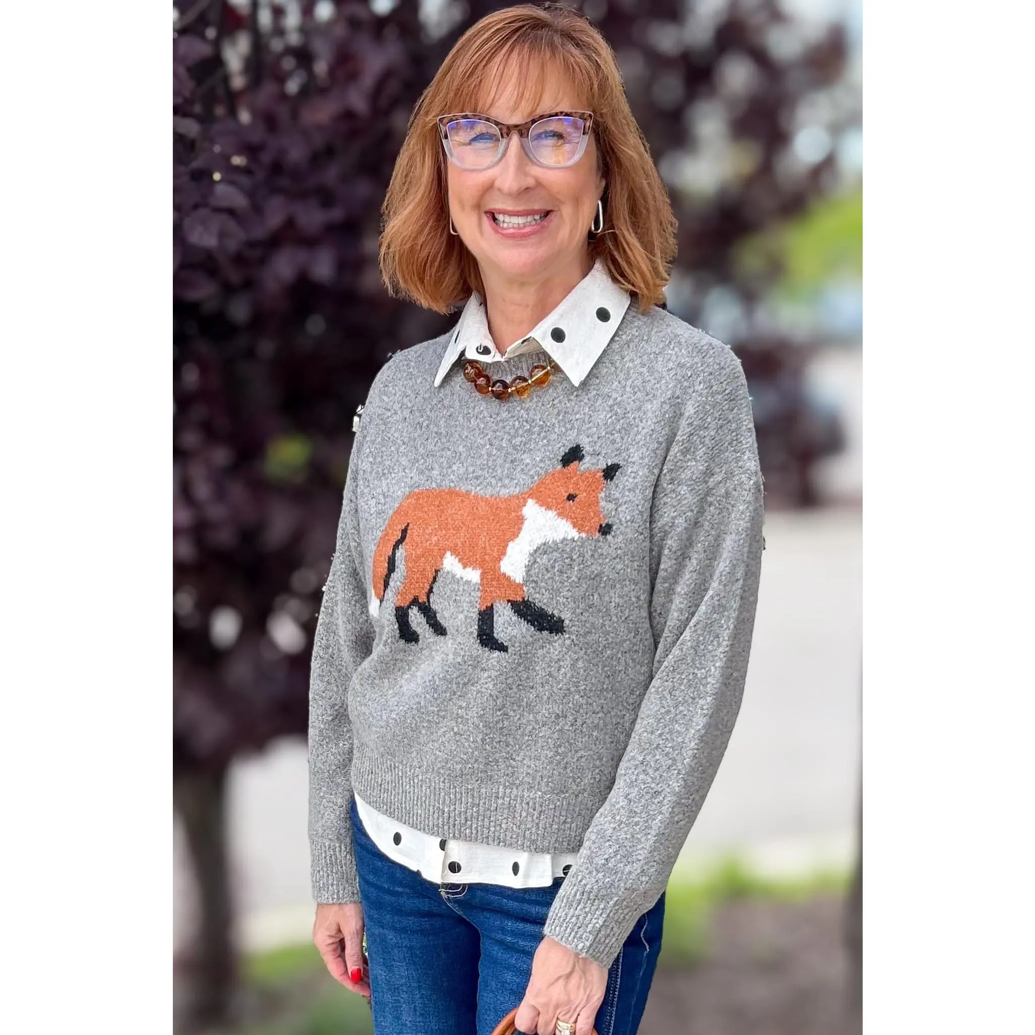 Mocha Fox Sweater