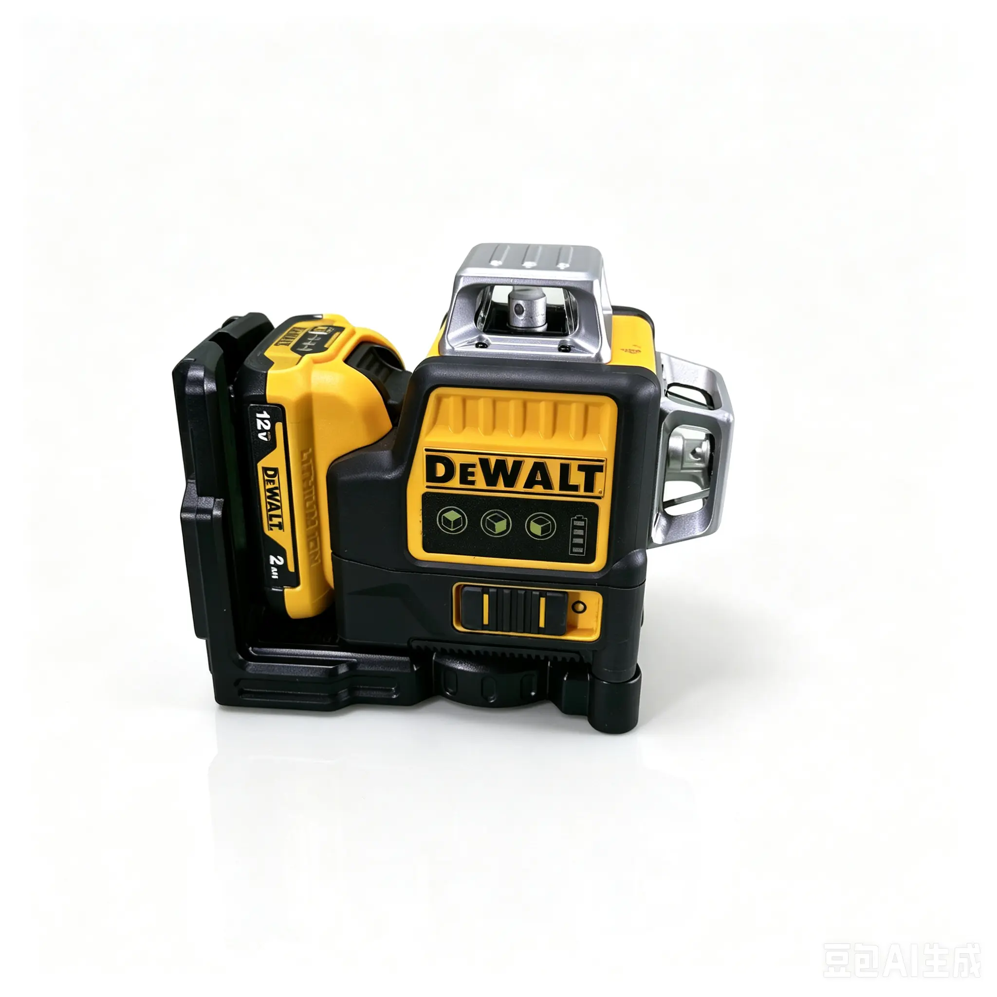 DEWALT  Laser Level DW089LG Self Levelling 12 Line 3 x 360 Degrees Green Beam Laser 12V MAX Li-Ion Battery Lasers laser level