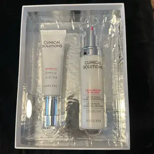 Mary Kay Clinical Solutions Kit - Includes Retinol 0.5 & Calm + Restore Facial Milk - 1 fl oz & 17 ml - Skincare Set