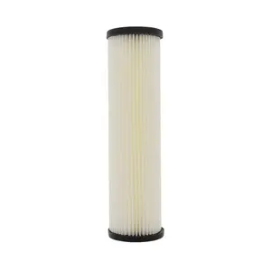 Pentair Pentek S1 Sediment Water Filter, 10-Inch, Under Sink Pleated Cellulose Filter Cartridge, 10" x 2.5", 20 Micron