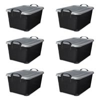 Black, Grey	(6 Pack)