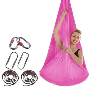 Elastic Aerial Hammock by Yoga Aids - Indoor Yoga Accessory