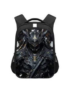 Cyberpunk Mechanical Print Large Capacity Backpack, Multi-Pocket Outdoor Hiking Camping Sport Bag, Lightweight Casual Men's Shoulder Bag