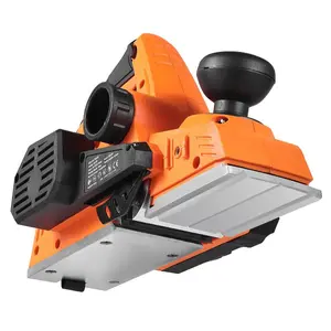 VEVOR Electric Hand Planer, 3-1/4-Inch Cut Width, 7-Amp 14500 RPM Corded Power Handheld Planer for Wood, with Adjustable Cut Depth, 2 Blades, for Woodworking Wood Chamfer DIY Smooth Finish Carpentry