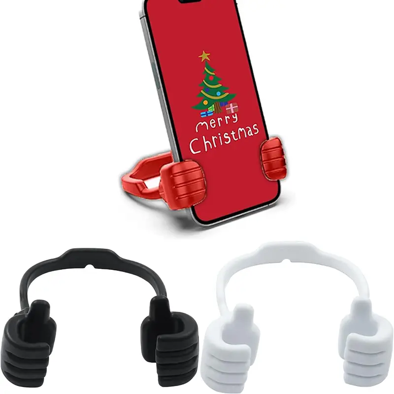 Adjustable Lazy Thumbs-Up Phone Stand for Tablets, E-Readers and Smart Phones, Fun Gifts for Kids Teens Girls Boys Women Men Wife Girlfriends Teacher, Cute Phone Holder for Desk, Accessories, Cellphone