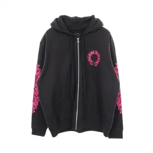 Pre-owned Chrome Hearts Cotton Small Leather Goods Hoodie