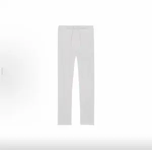 Uncuffed Sweatpants SS22 Light oatmeal