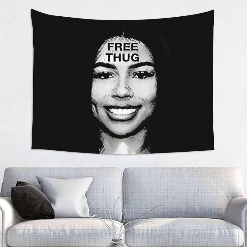Mariah The Scientist Signature Print Tapestry - Retro Home Supplies Decoration, Animals & Family Themed Tapestry Room Decor, Ideal Gift for Home Enthusiasts
