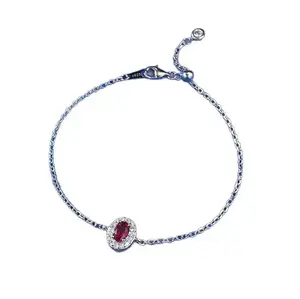 Lily Bracelet Ruby