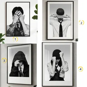 [Poster No Frame] Purple Love, Hooligan Aesthetic Poster, Dorm Room Decor, Idea For Gift