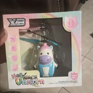 XIB Heli Caticorn hovering helicopter Space Unicorn Rechargeable Indoor