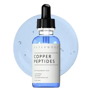 GHK Cu Peptide Serum – Copper Peptide Serum for Tightening, Collagen Boosting & Hydrating – Topical GHK-Cu with Hyaluronic Acid
