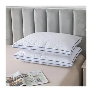 Royal Velvet White European Down Quilted Pillow- Std/Qn