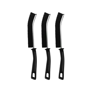 3-Pack Durable Deep Cleaning Brushes, Home Care Squeegee Accessory