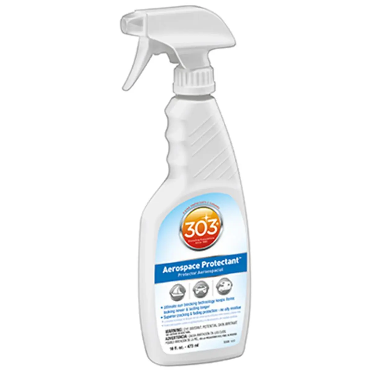 212 MAIN 16oz Aerospace Protectant Trigger Sprayer - Discoloration Preventer, UV Shield, Road Grime Resistant, Matt Finish Vehicle & Household Appliance Protector, Vehicle Protector