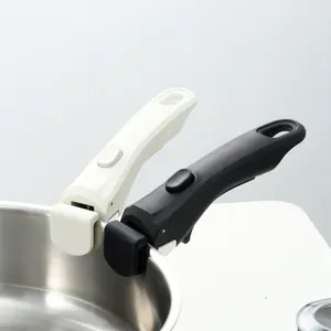 Removable Pan Handle, 1 Count Durable Easy-clip Grip for Nonstick Cookware, Essential Kitchen Accessory for Home Dining Room Barbecue, Kitchenware