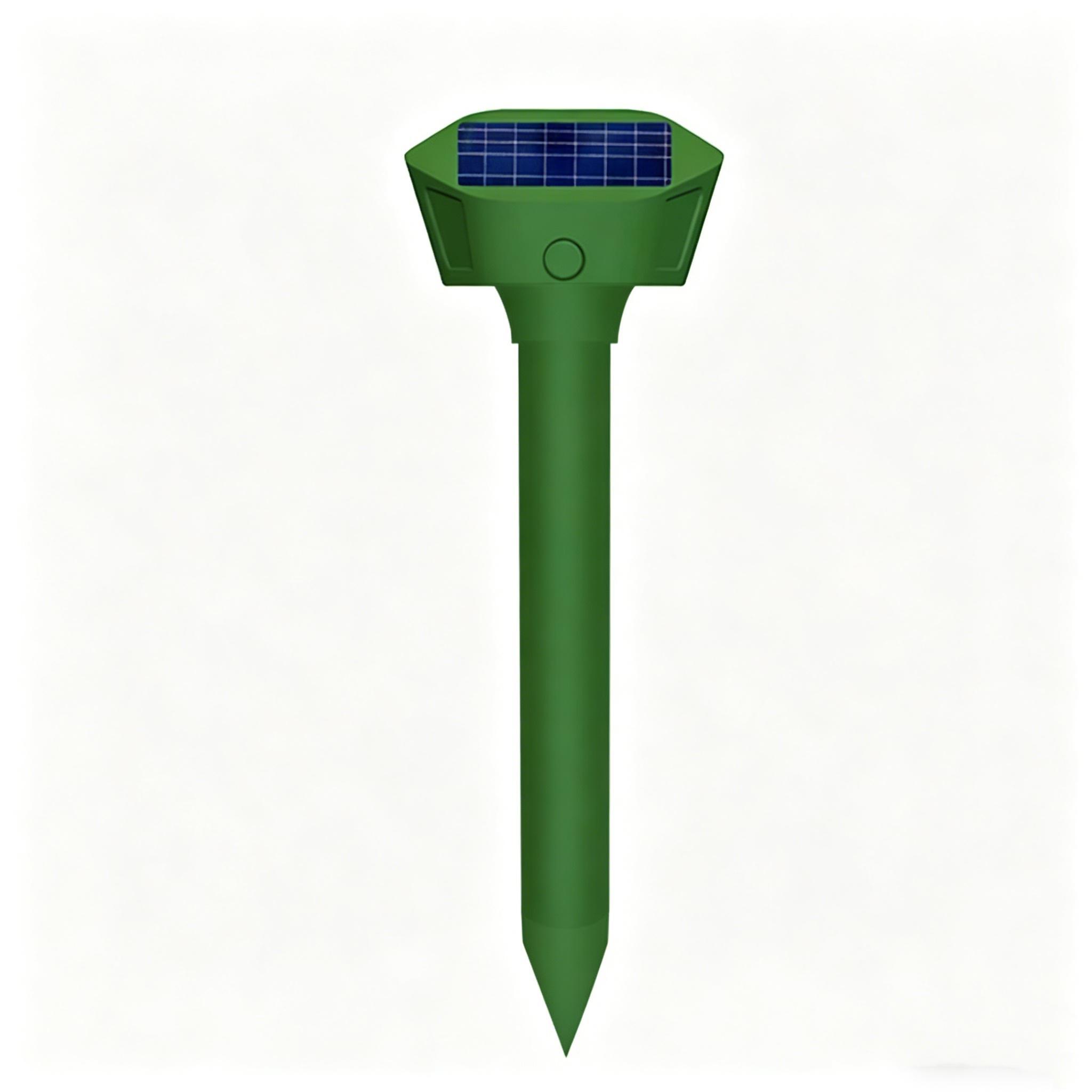 Outdoor Rat, Outdoor Snake for The Yard, Solar-Powered Animal Repeller That Drives Away Moles, Gophers, Snakes, Voles, And Other Underground Pests in The Garden Area
