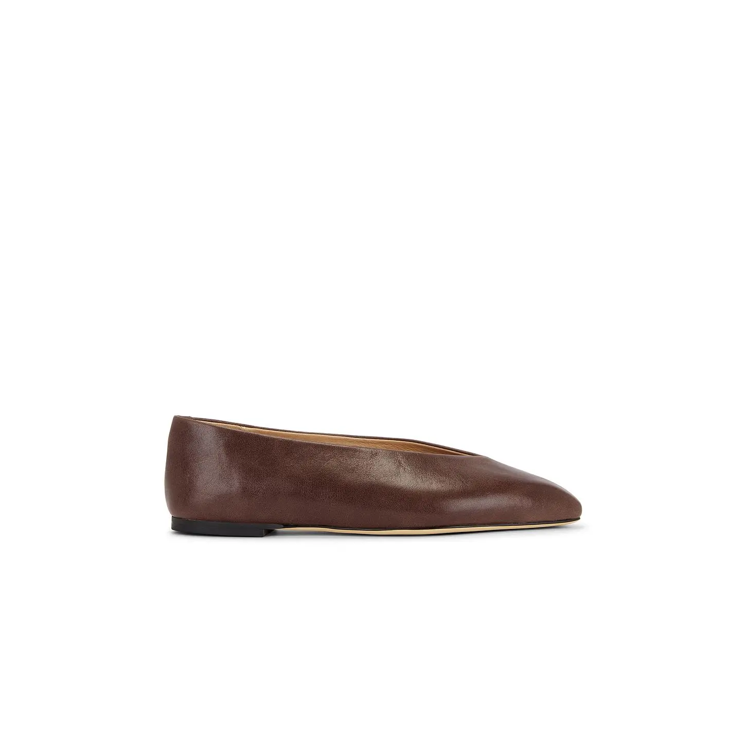 Tony Bianco Brash Flat in Chocolate Vintage