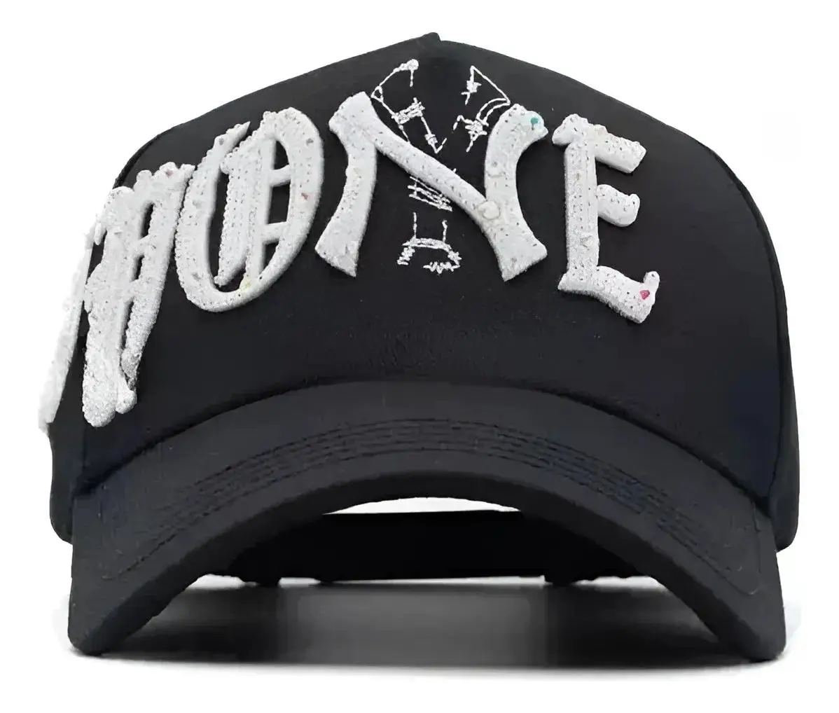 S Unisex Adjustable Cap, Cci Bcv Style With Flower Embroidery, T031 Universal Size