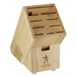 Henckels Hardwood Knife Block, Knife Storage, 11-slot Henckels Hardwood Knife Block, Knife Storage, 11-slot
