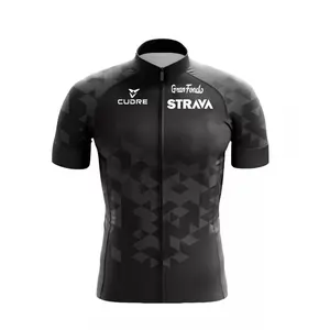 STRAVA Short Sleeve Cycling Jersey Men 2026 Summer Road Bicycle Clothing Breathable Bike Shirts Gym Clothes Men