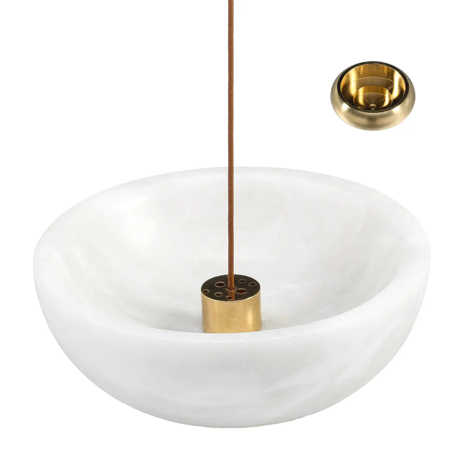 Incense Bowl - Marble (Namib Fantasy)