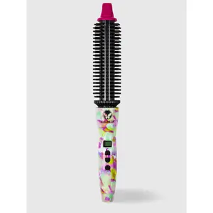 Perfecter Pro Heated Round Brush 1" - Curling Iron Alternative for Damage-Free Hair Styling - Curl, Smooth & Lift with Less Frizz & More Shine