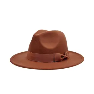 OIDEA Unisex Wide-Brimmed Cotton Fedora Hat - Vintage Panama-Style Jazz Vintage Fashion Hat with Satin Bow-Band, Lightweight Breathable for Casual, Business Use, Polished Look,summervibes Premium Headwear Adjustable Stylish Hat summerwins,summerwins