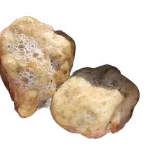 6 Balls of 100% Natural Raw African White Soap - Authentic Product Image Displayed