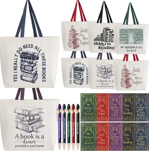 Blind Date with Book Box Zippered Canvas Edition - Includes book, Stand, Tumbler, Tote Bag, Stickers, Hair claws & more, perfect gift blind date