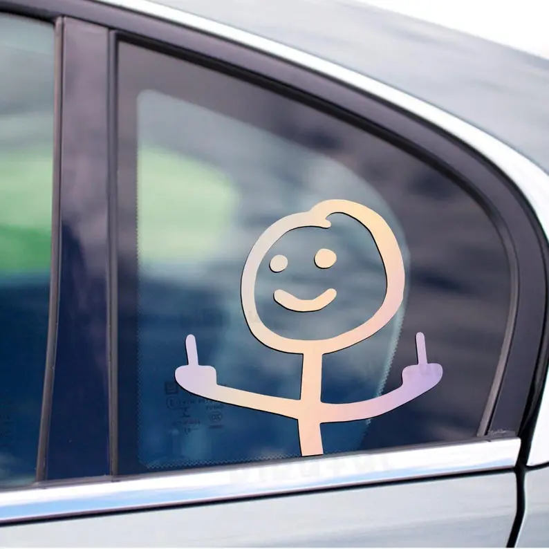 Stickman Peeker Decal Car Sticker Laptop Sticker Tumbler Stickers