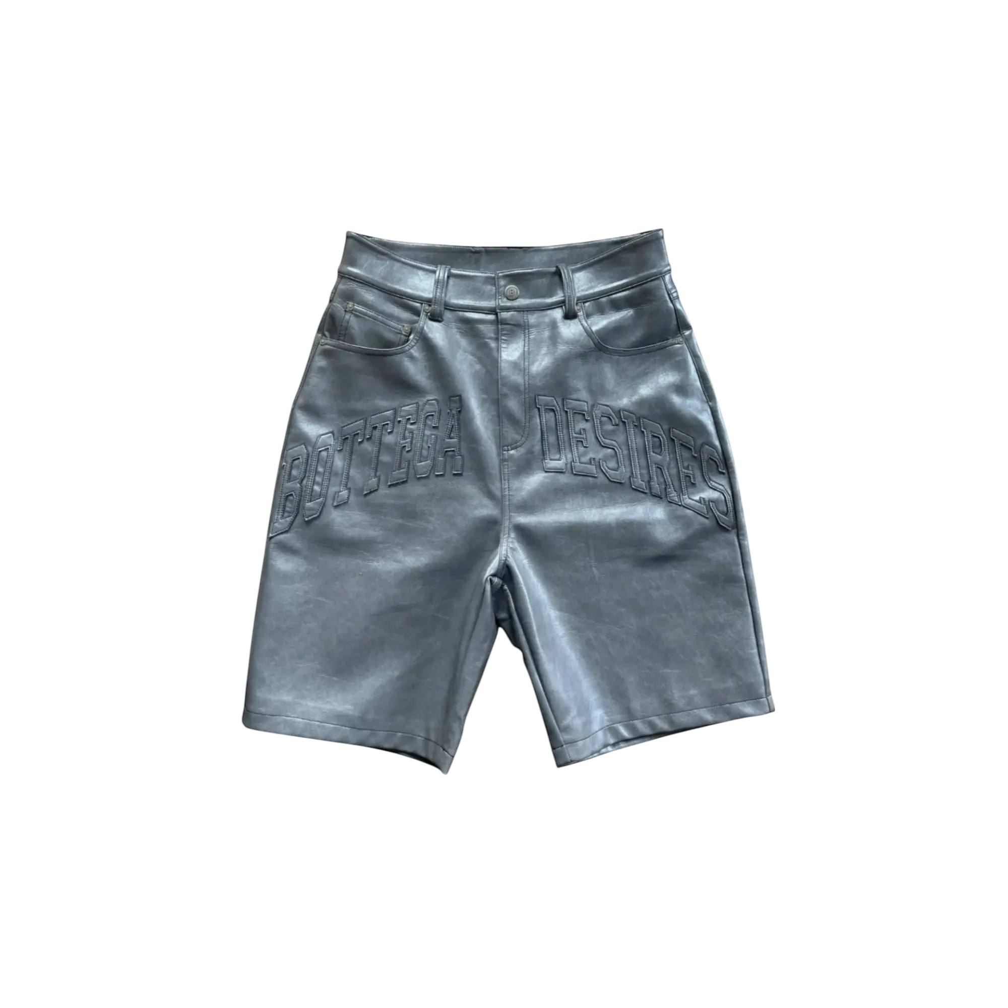 Bottega Desires Leather Shorts